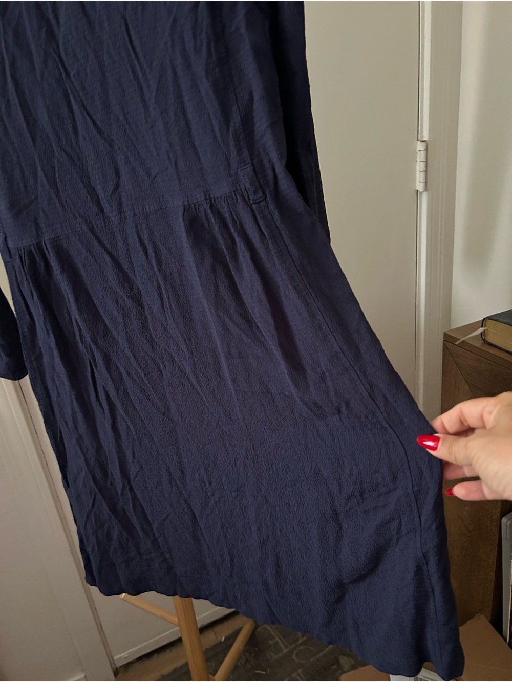 See By Chloé Navy Long Sleeve Dress - Picture 3 of 8